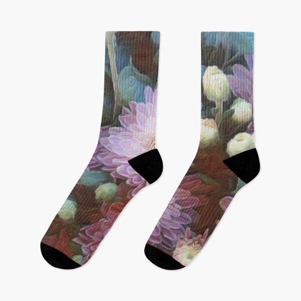Item preview, Pink Chrysanthemum Flowers In Autumn designed and sold by Heathermarie321.