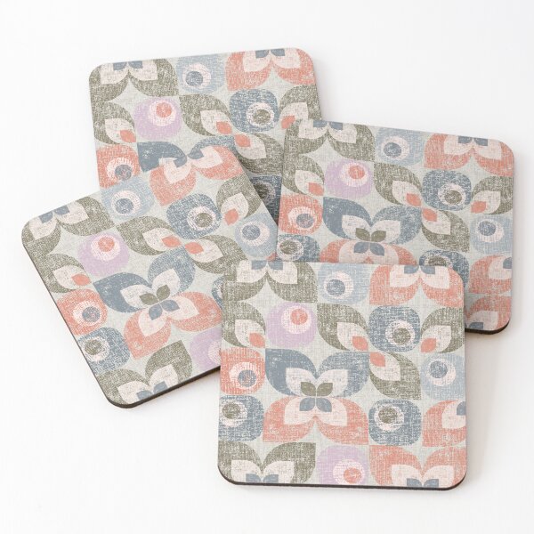 Item preview, retro textured geometric  shapes  designed and sold by chiara-de-david.