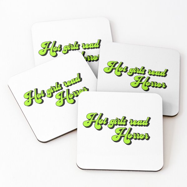 Item preview, Hot Girls Read Horror | Book Lovers Gift designed and sold by SapphicGrapphic .