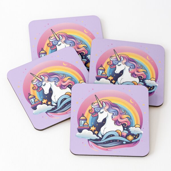 Item preview, Fantasy Unicorn Dreams cartoon designed and sold by Nalisalala.