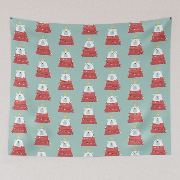 Item preview, christmas polar bear designed and sold by Sokkastore.