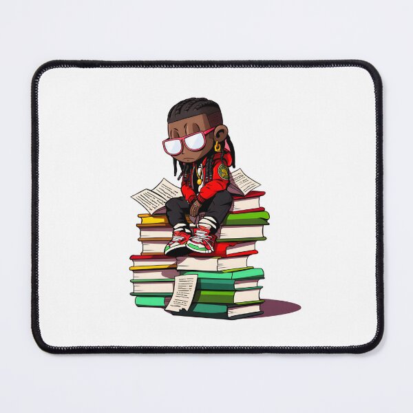 Item preview, Lil Wayne cartoon design designed and sold by Ragil-Studio.