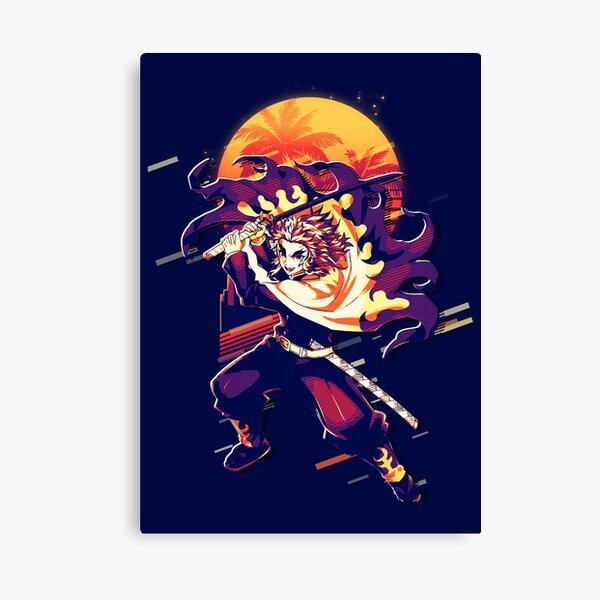 Rengoku Wall Art – Canvas Freaks