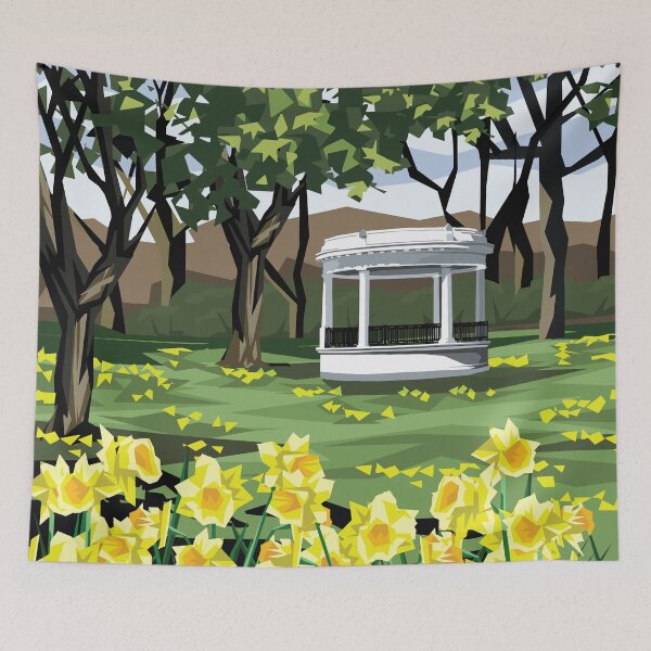Item preview, The Daffodil Lawn, Hagley Park designed and sold by Ira Mitchell.