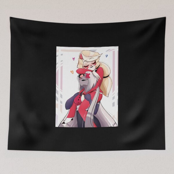 Item preview, Vaggie and Charlie - Hazbin Hotel digital art designed and sold by kareydiwanpro.