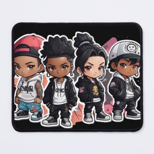 Artikelvorschau, Hip-Hop-Anime-Charaktere entworfen und verkauft von 13th1rt3en.
