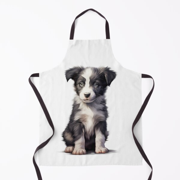 Item preview, Border Collie Puppy Illustration designed and sold by DreamyDaisy.
