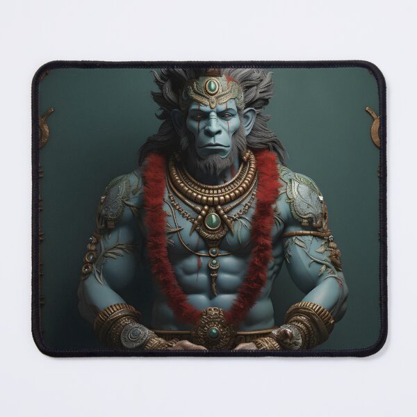 Item preview, Hanuman seamless digital paper  designed and sold by Mr911.