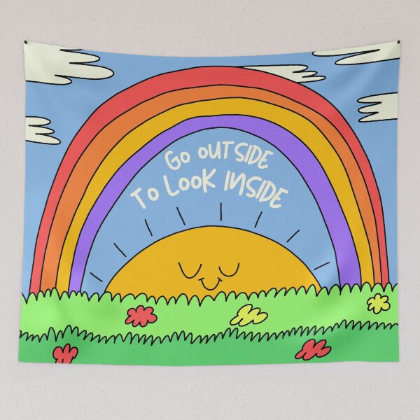 Item preview, Go outside to look inside designed and sold by SWETA HALDER.