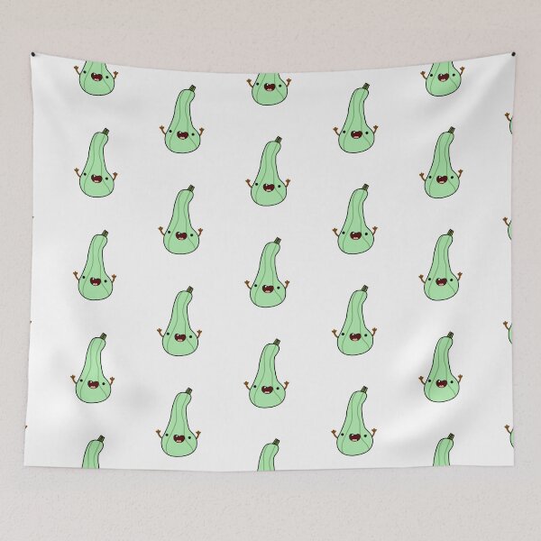 Item preview, Kawaii Green Squash designed and sold by kawaiilife.