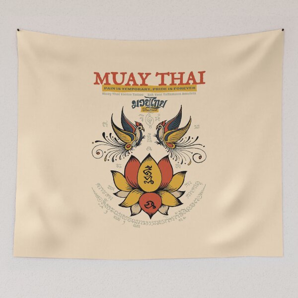 Item preview, Vintage Muay Thai Tattoo The Art of Eight Limbs designed and sold by KewaleeTee.