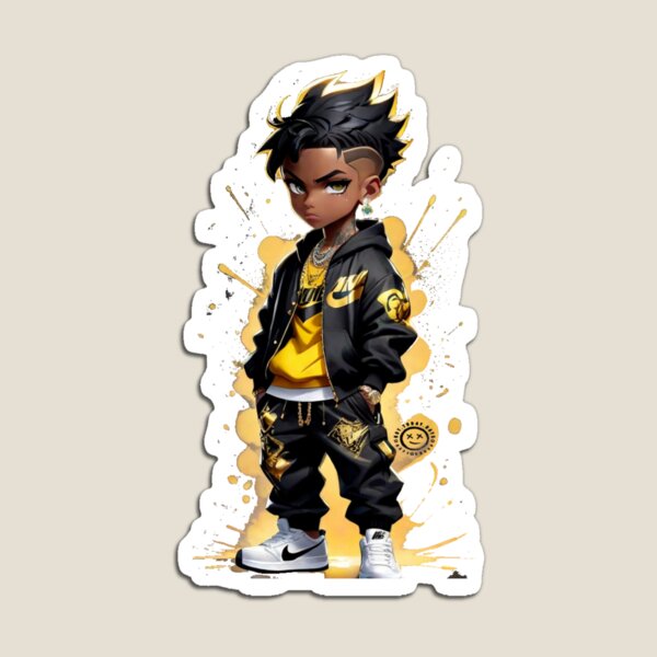Item preview, Hip-Hop Anime Character designed and sold by 13th1rt3en.