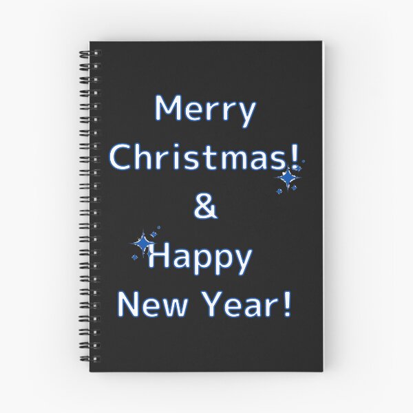 Item preview, Merry Christmas & Happy New Year! Blue designed and sold by ysogoodsshop.