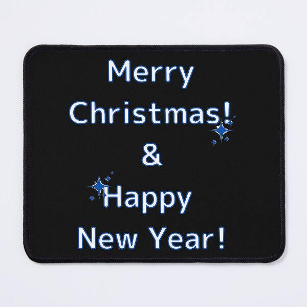 Item preview, Merry Christmas & Happy New Year! Blue designed and sold by ysogoodsshop.