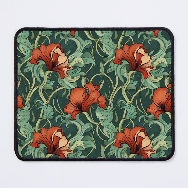 Item preview, Art Nouveau Floral Seamless Tiled Pattern 08 designed and sold by ColorCrafters.