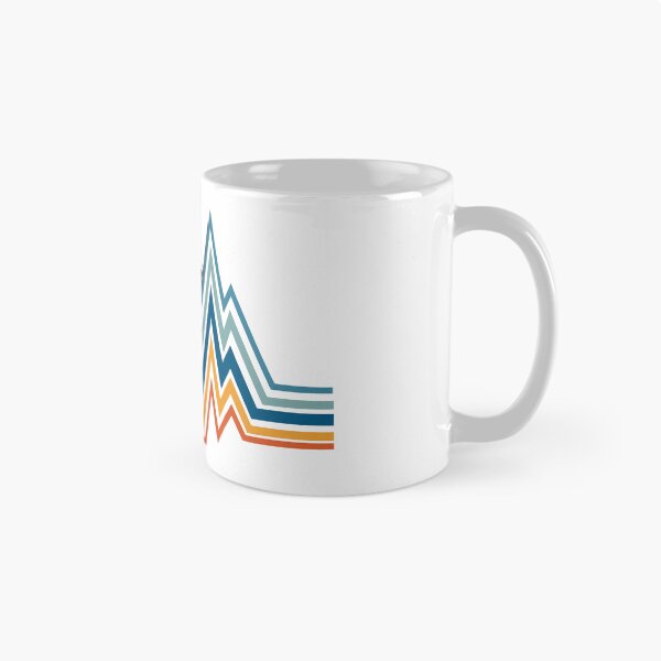 Item preview, Mount Hotham skier going down the mountain retro (white) designed and sold by rillak.