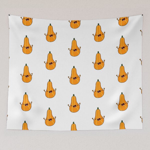 Item preview, Kawaii Orange Butternut Squash designed and sold by kawaiilife.
