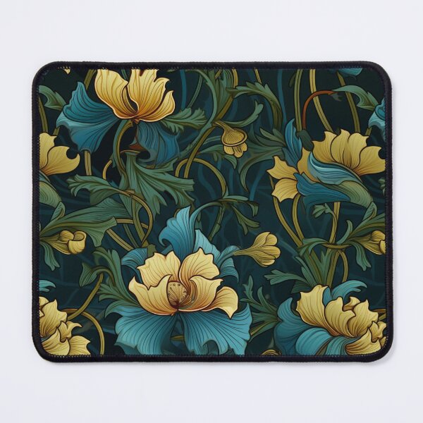 Item preview, Art Nouveau Floral Seamless Tiled Pattern 06 designed and sold by ColorCrafters.