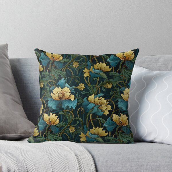 Item preview, Art Nouveau Floral Seamless Tiled Pattern 06 designed and sold by ColorCrafters.