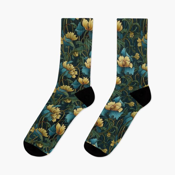 Item preview, Art Nouveau Floral Seamless Tiled Pattern 06 designed and sold by ColorCrafters.