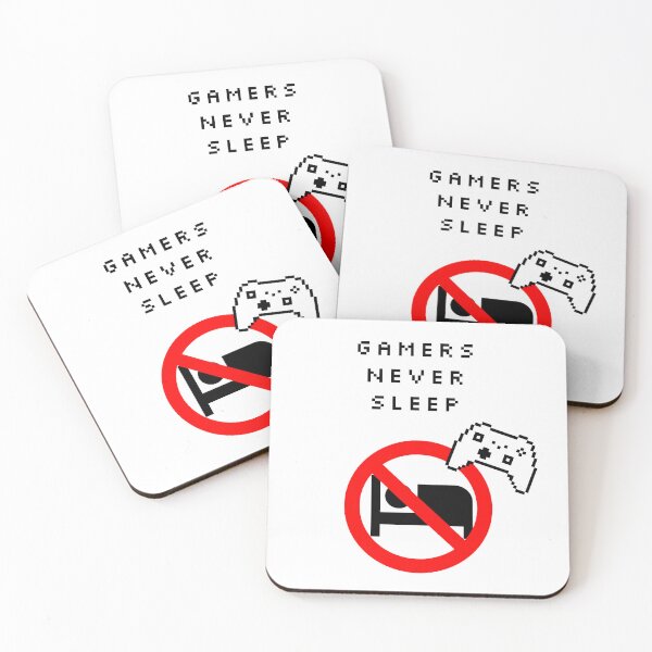 Item preview, Gamers Never Sleep Funny Gifts For Gamers And Streamers designed and sold by BadhbhArt.