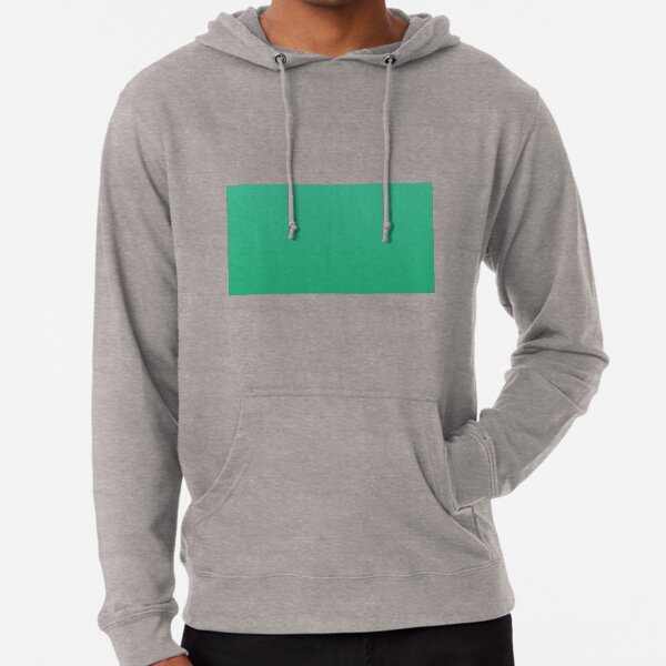 green plain hoodie