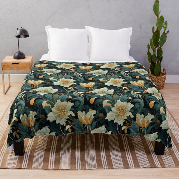 Item preview, Art Nouveau Floral Seamless Tiled Pattern 03 designed and sold by ColorCrafters.
