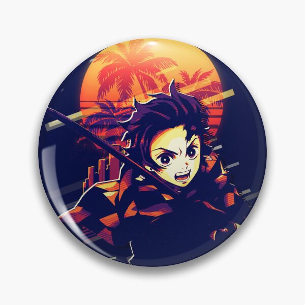  Great Eastern Entertainment Demon Slayer- Tanjiro Pin:  Clothing, Shoes & Jewelry