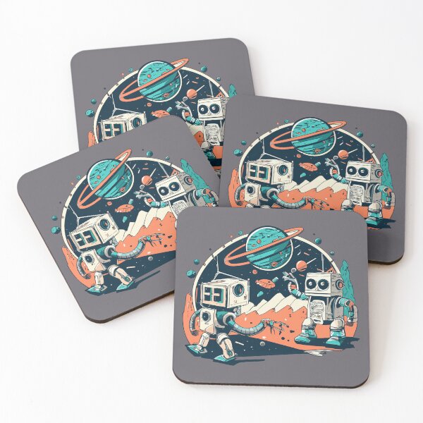 Item preview, Bots in Space: The Epic Dance Battle designed and sold by MechaRon.