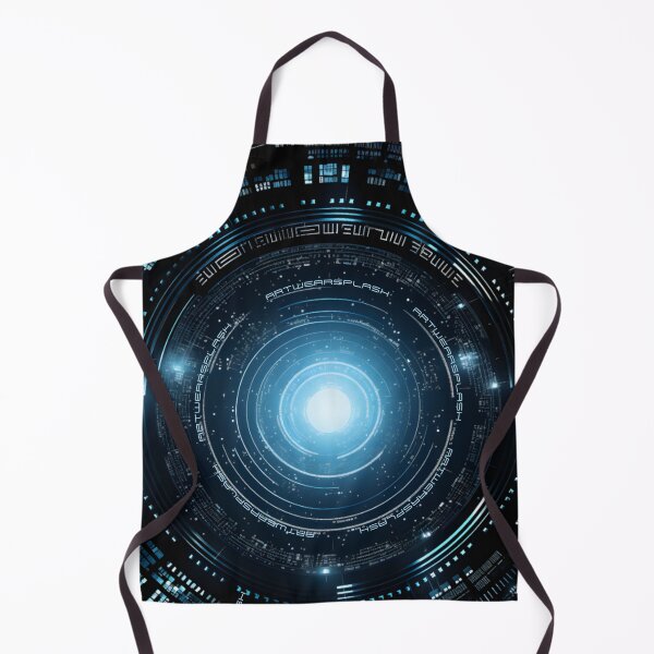 Item preview,  Cyber technology pattern designed and sold by ArtWearSplash.