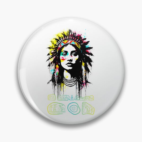 Item preview, Indigenous Women "Nanama" 38 designed and sold by GrooveSkull.
