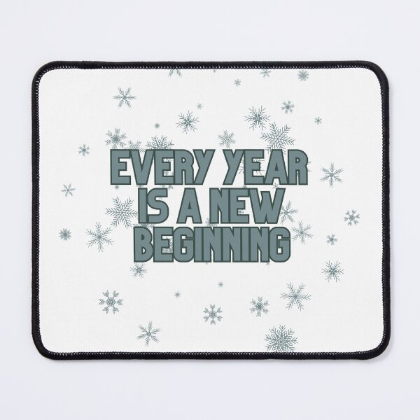 Item preview, Every Year Is A New Beginning Sleeve Print Sweatshirt designed and sold by chipmuckdesignn.