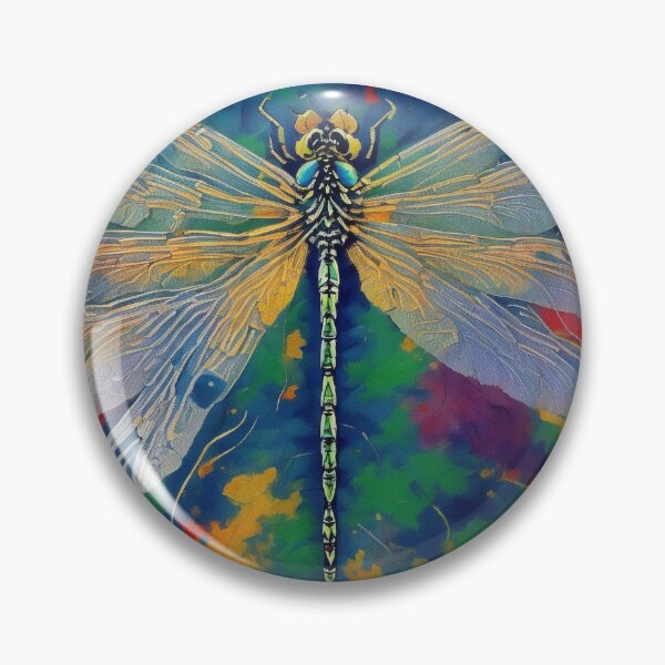 Item preview, Dragonfly Stained Glass Cartoon designed and sold by druidwolfart.