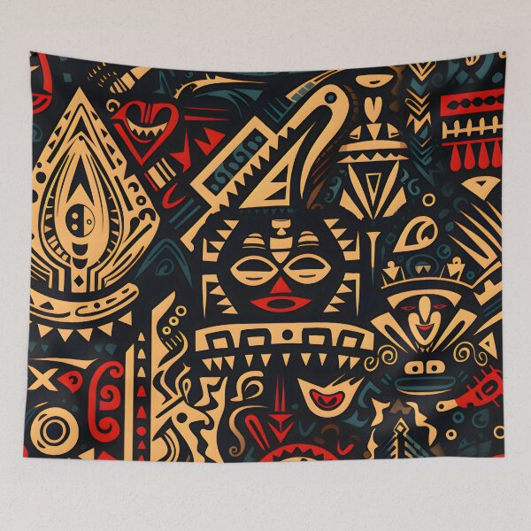 Item preview, Tribal Tapestry of Tales designed and sold by SilverlynDraws.