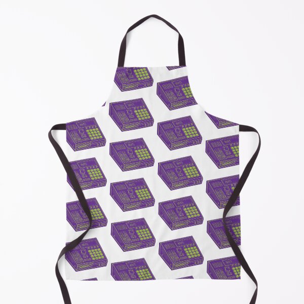 Item preview, Y2K Music Production – MPC Design (Android Green Lines + Rebecca Purple Drop Shadow) Analog / Music designed and sold by analogdigitalvz.