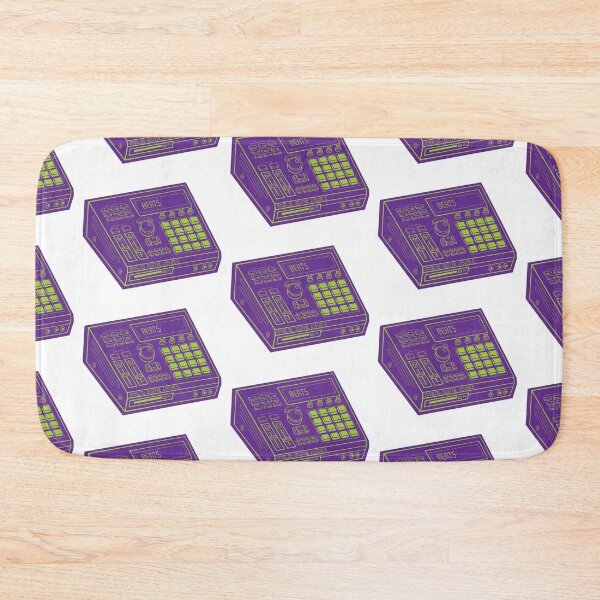 Item preview, Y2K Music Production – MPC Design (Android Green Lines + Rebecca Purple Drop Shadow) Analog / Music designed and sold by analogdigitalvz.