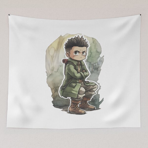 Item preview, "Journey's Pause: Anime Boy's Rest" designed and sold by Anastasiia Yurevych.