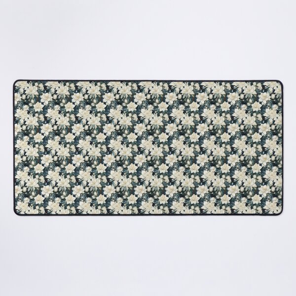 Item preview, Snowy Garden Serenity: Winter Floral Pattern designed and sold by BloomPattern.