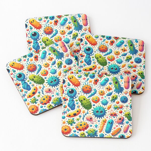 Item preview, The Microscopic World Pattern designed and sold by NeatSplash.