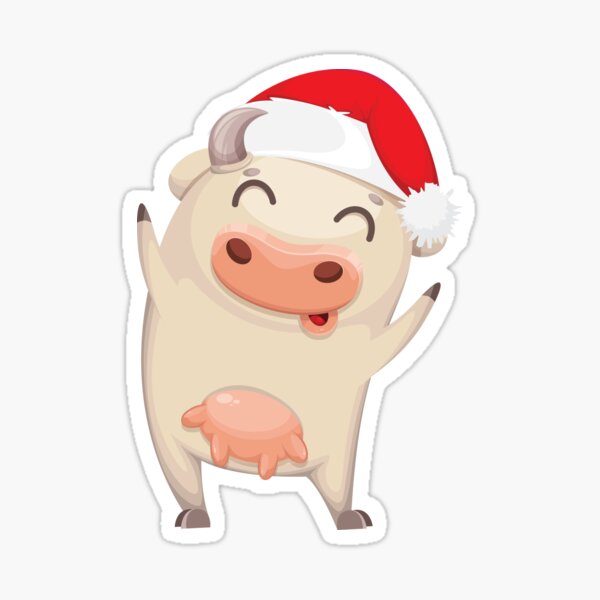 Item preview, Pig in Santa Hat Christmas  designed and sold by yaZzaboy.
