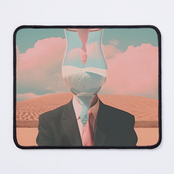 Item preview, Sands of Time: Surreal Hourglass Mind designed and sold by VectorPlace.