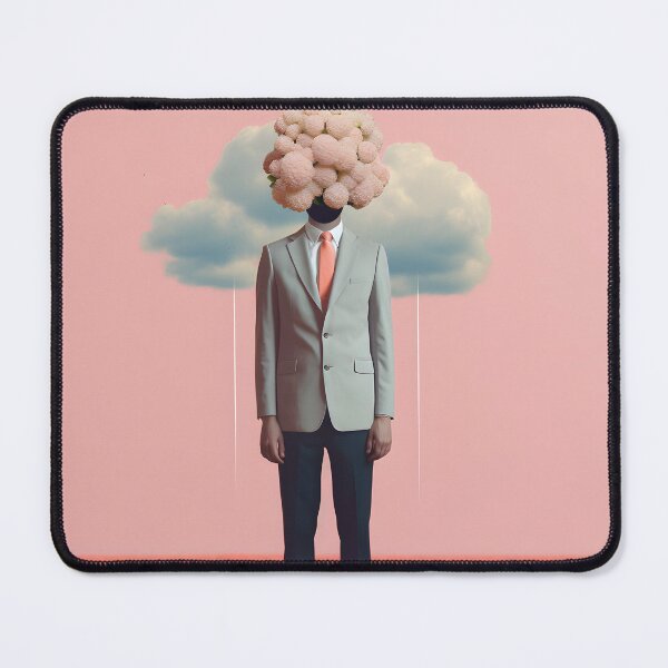 Item preview, Thoughtful Raincloud: Surreal Mind's Weather designed and sold by VectorPlace.