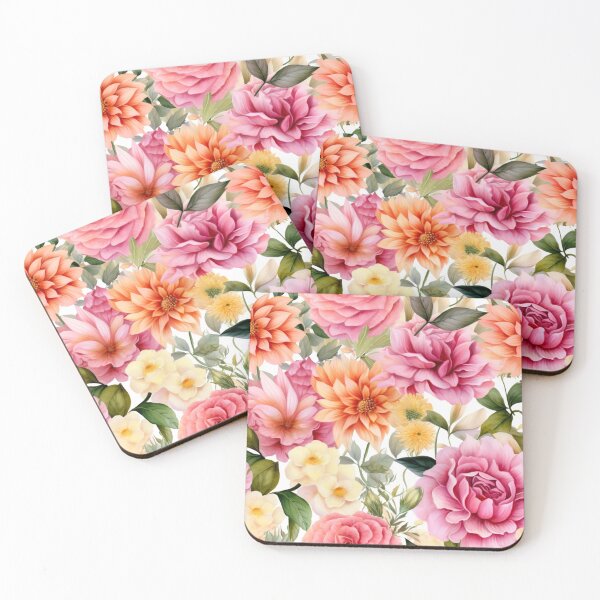 Item preview, Blooms in Watercolor: Floral Pattern Artistry 06 designed and sold by ColorCrafters.