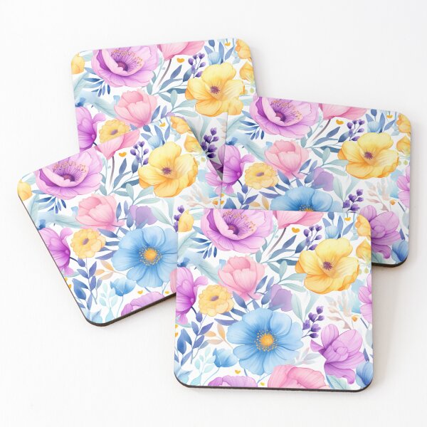 Item preview, Blooms in Watercolor: Floral Pattern Artistry 08 designed and sold by ColorCrafters.