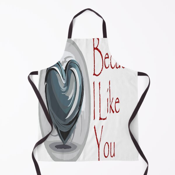 Item preview, Because I Like You - Love Heart and a Note designed and sold by MegaDirt.