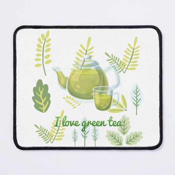 Item preview, I love green tea designed and sold by zzzozzo.