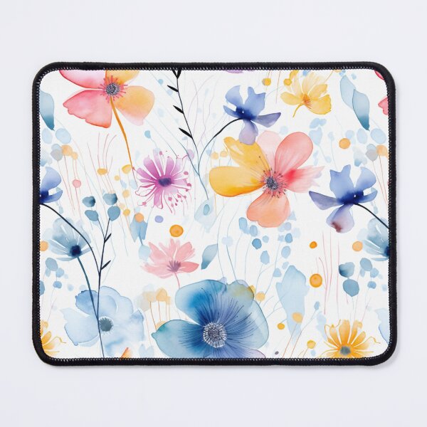 Item preview, Blooms in Watercolor: Floral Pattern Artistry 012 designed and sold by ColorCrafters.