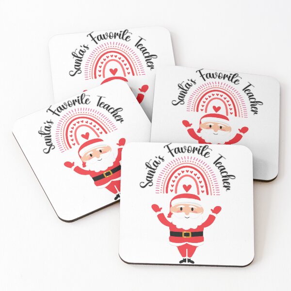 Item preview, Santa’s Favorite Teacher,Christmas Teacher  designed and sold by BotunPeony.