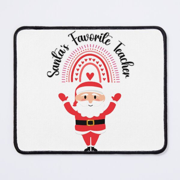 Item preview, Santa’s Favorite Teacher,Christmas Teacher designed and sold by BotunPeony.