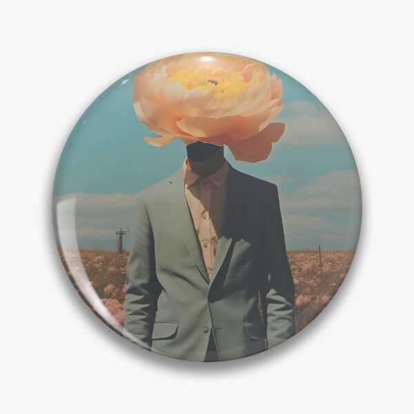 Item preview, Blossoming Mind: Floral Head Surrealism designed and sold by VectorPlace.